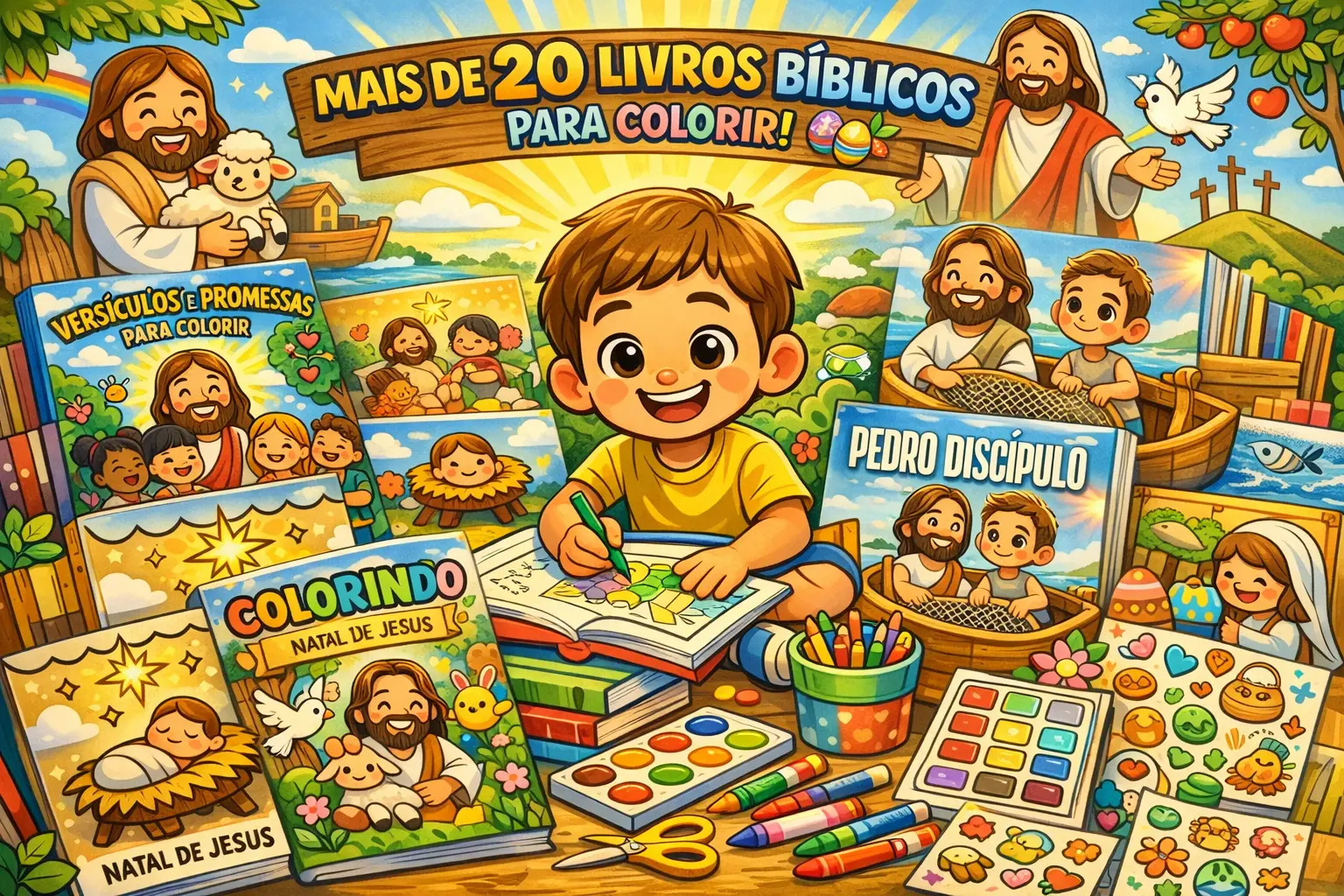 Colorir com Cristo