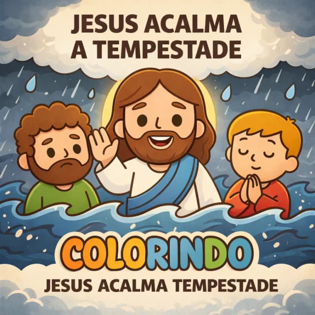 Jesus Acalma a Tempestade